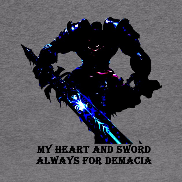 My heart and soul always for demacia by MandalaHaze